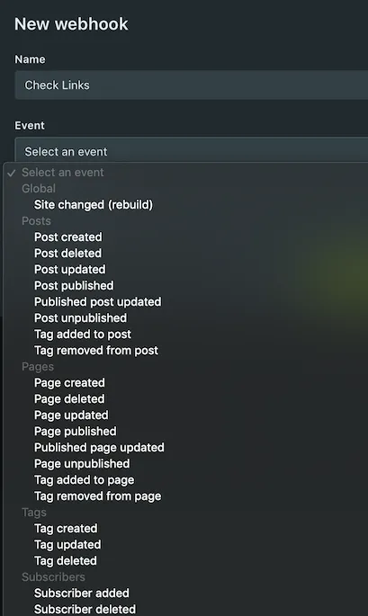 Screenshot of a broken-link report generated in GitHub Actions.