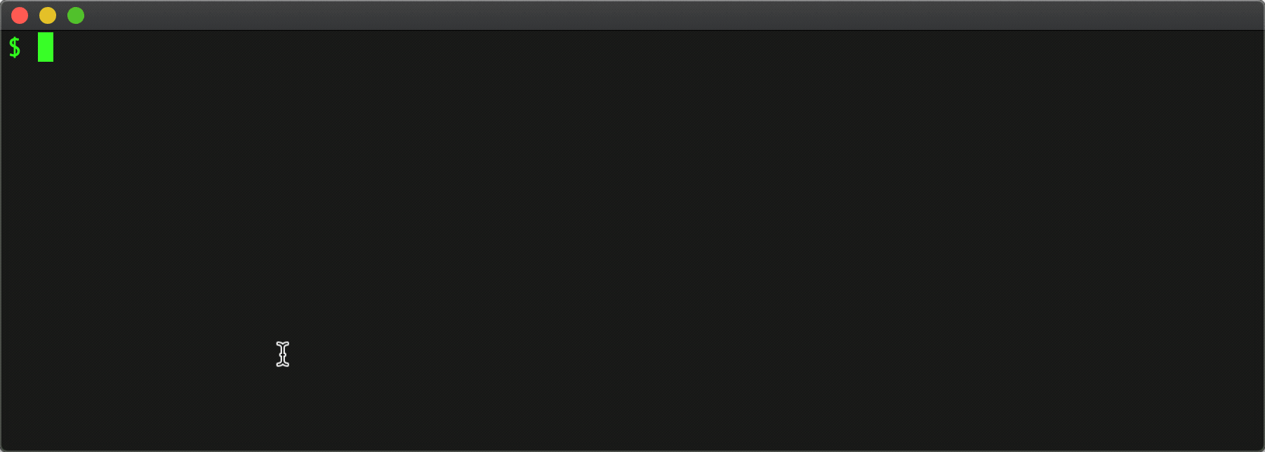 Animated demo of narrowing repository results with fuzzy search.
