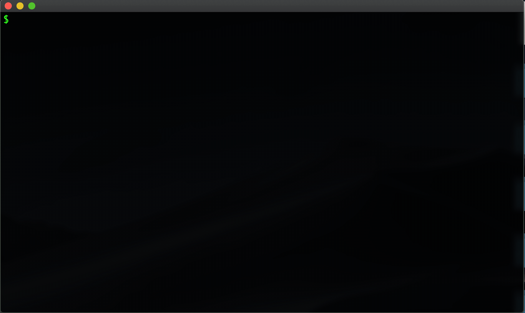 Animated demo of using fzf to search shell history.