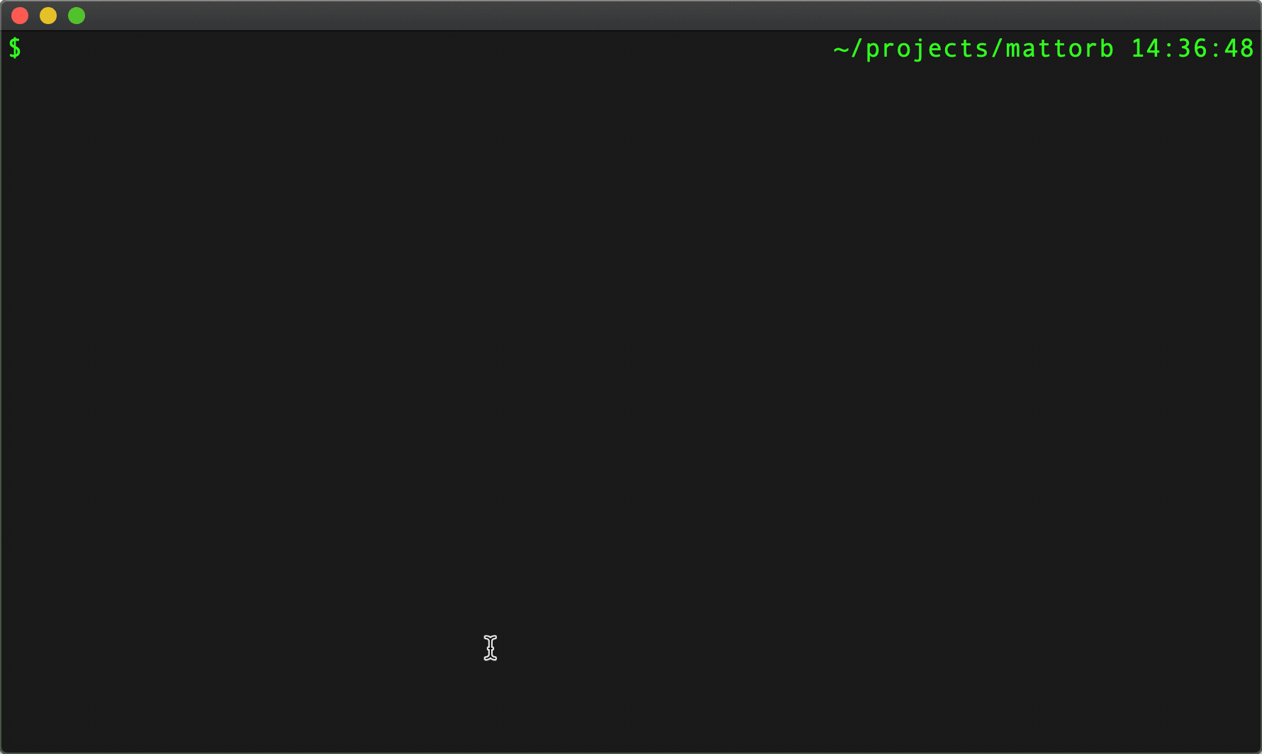 Animated demo of using fzf to change directories.