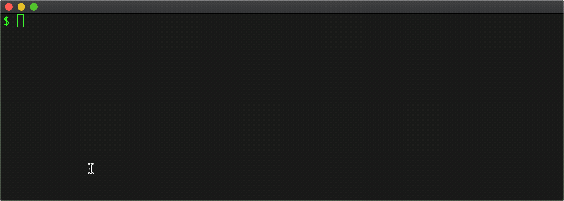 Animated demo of using fzf to select and clone a repository.