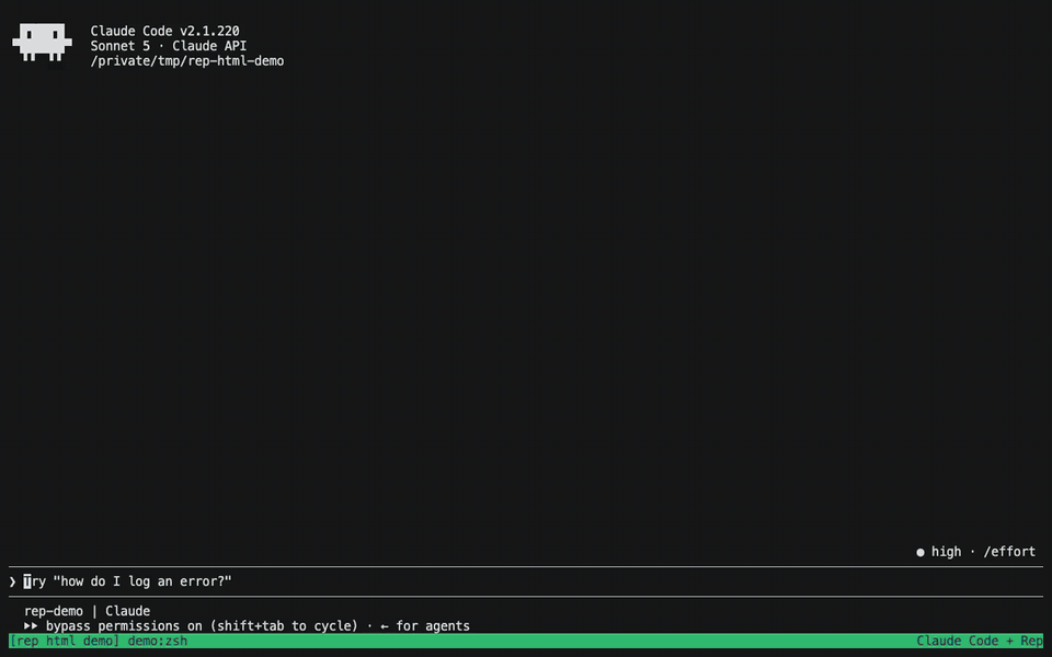 Animated screen recording of an HTML plan opened in a browser from a Claude Code session, showing keyboard-driven navigation and plan revisions.